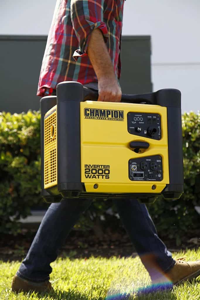 Champion 2000 Watt Inverter Generator Review - 10 Power Up